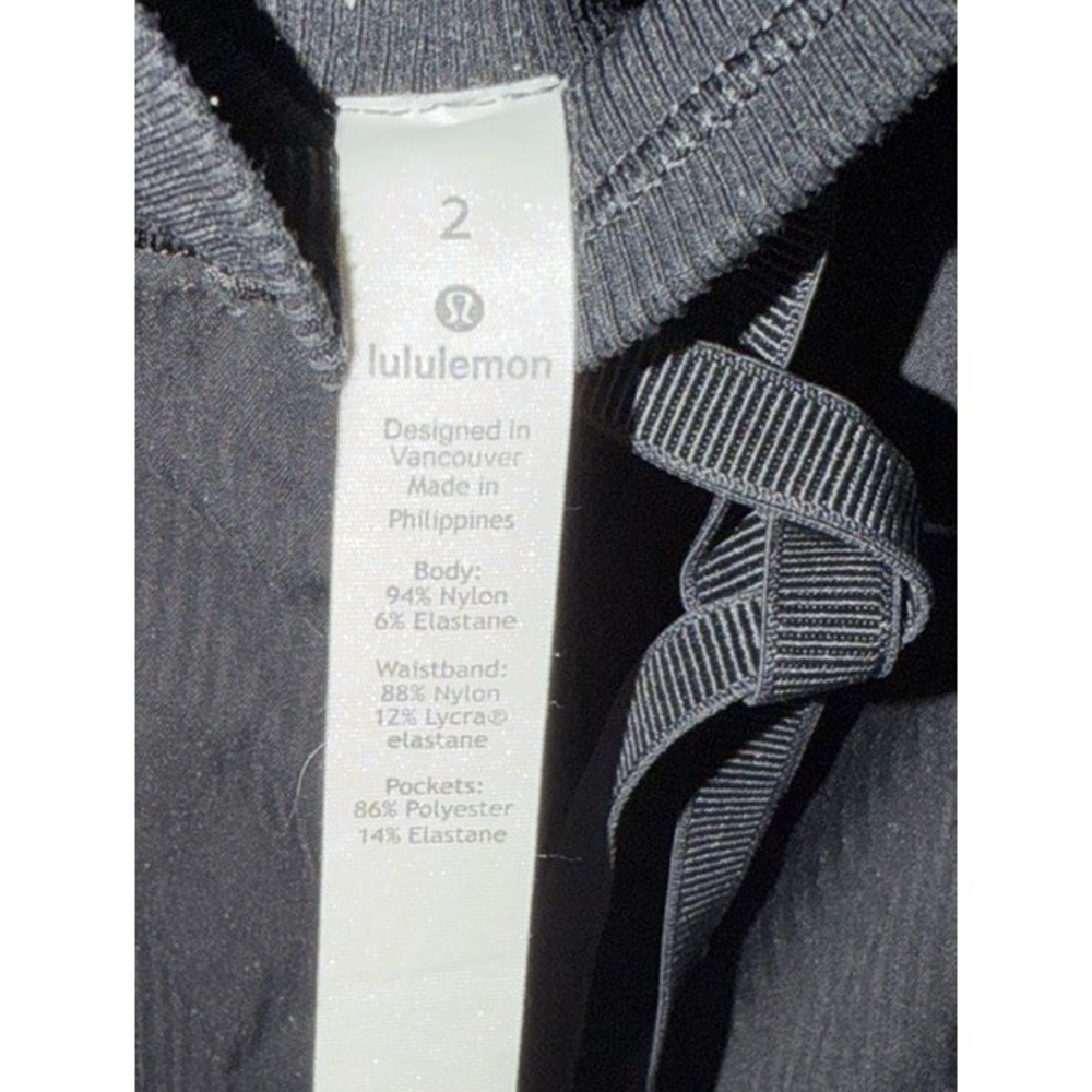 Lululemon Pants Women 2 Black Dance Studio Jogger Elastic Waist Pocket Athletic - Picture 6 of 9